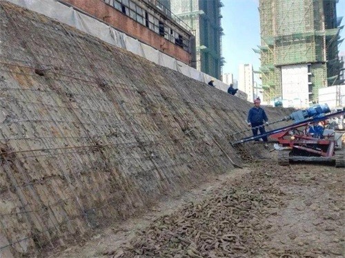 大足建筑边坡支护